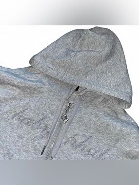 Baby phat zip up hoodie rhinestone baby phat spell out medium. Brand new
